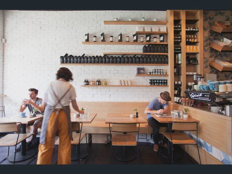 Cafés and restaurants a short walk from Cowper Residences